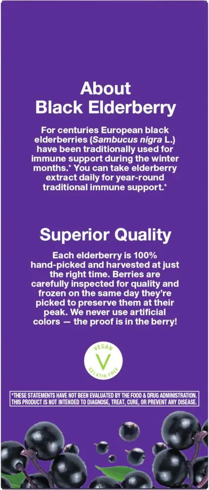Сироп чорна бузина для дітей Nature's Way Organic Sambucus Immune Syrup For Kids, 120 мл