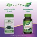 Спирулина Nature's Way Spirulina микроводости, 100 веганских капсул