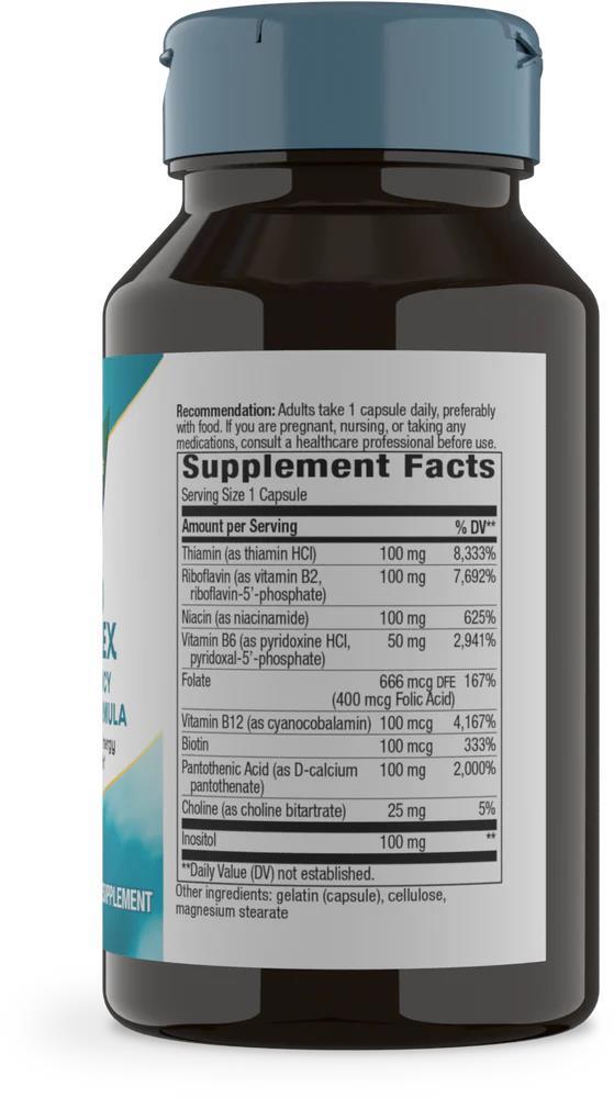 Витамины группы В Nature's Way B-100 Complex, 60 капсул