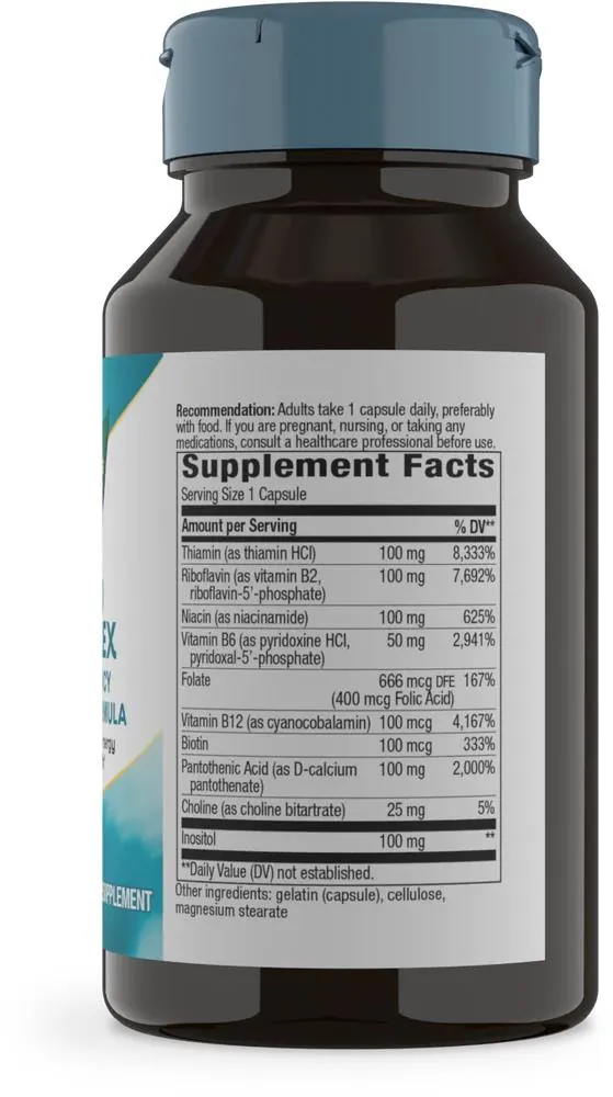 Вітаміни групи В Nature's Way B-100 Complex, 60 капсул