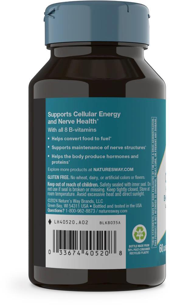 Витамины группы В Nature's Way B-100 Complex, 60 капсул