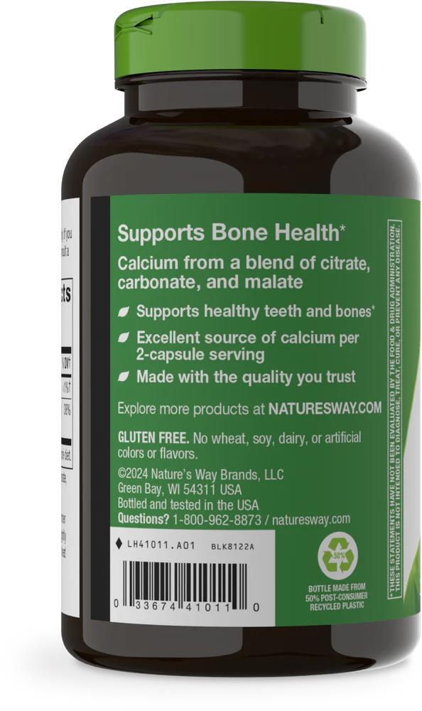 Кальция цитрат Nature's Way Calcium Citrate 250 мг, 250 капсул