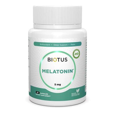 Мелатонин Biotus Melatonin 5 мг капсулы №60