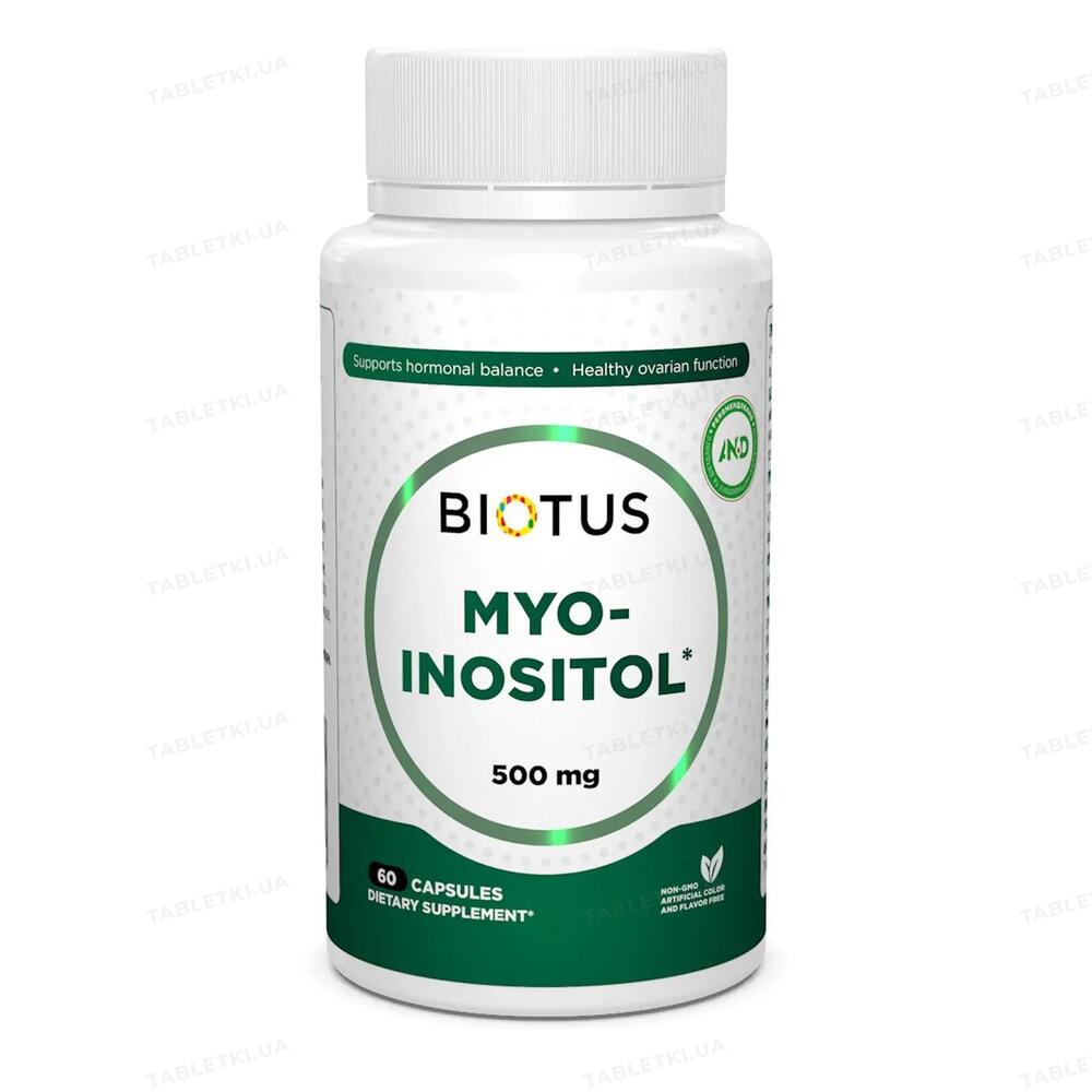 Мио-инозитол Biotus Myo-Inositol капсулы №60 : инструкция + цена в ...