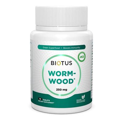Полынь Biotus Wormwood таблетки по 250 мг №90