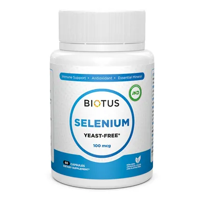 Селен без дріжджів Biotus Selenium капсули по 100 мкг №60