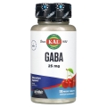 Амінокислота KAL GABA 25 мг cherry natural, 120 таблеток