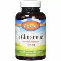 Аминокислота L-Глютамин Carlson Labs L-Glutamine по 750 мг, 90 капсул