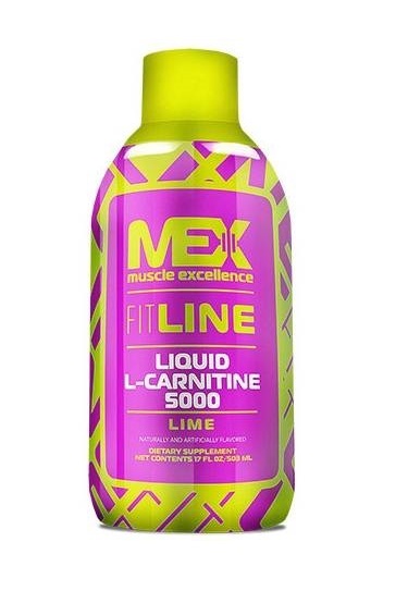 Аминокислота Mex Nutrition Liquid L-Carnitine 5000 lime, 503 мл