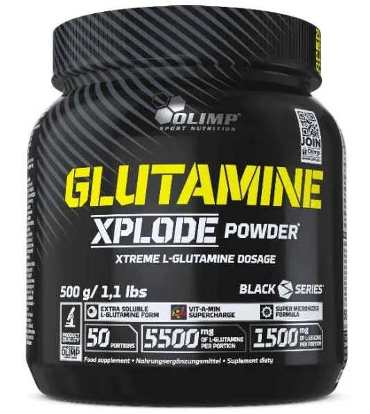 Амінокислота Глютамін Olimp Glutamine Xplode lemon zitrone, 500 г