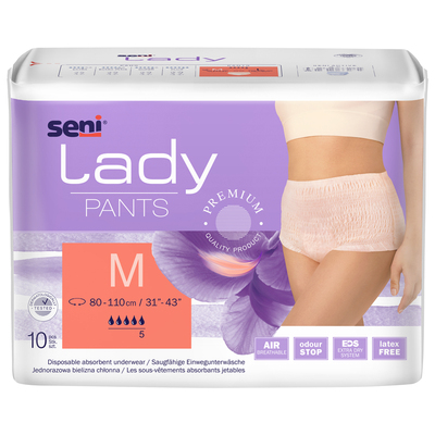 Труси поглинаючі для дорослих Seni Lady Pants Medium, 10 штук