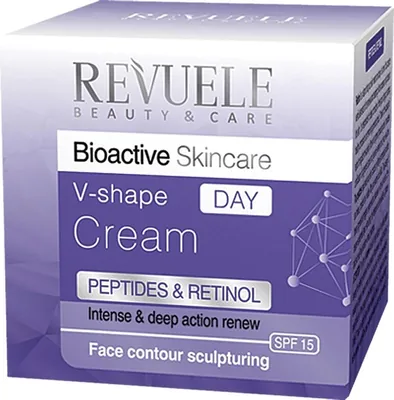 Крем для обличчя Revuele Bioactive Пептиди та Ретинол Формуючий денний, 50 мл