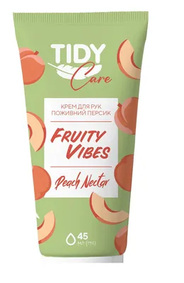 Крем для рук Tidy Care поживний Персик, 45 мл