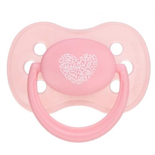 Пустышка латексная Canpol Babies 22/428 Pastelove круглая 0-6 месяцев, 1 шт