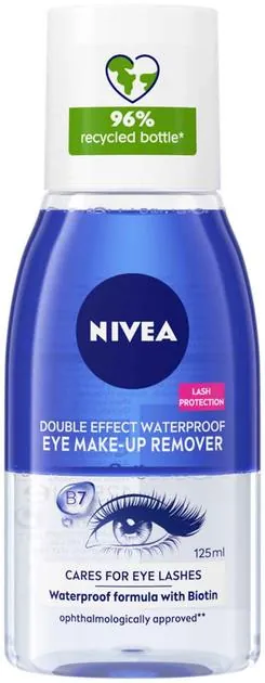 Засіб для зняття макіяжу з очей Nivea Подвійний ефект (81182), 125 мл