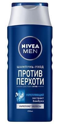 Шампунь Nivea Men Укрепляющий для волос против перхоти с экстрактом бамбука, 250 мл