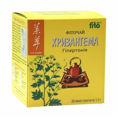 Фиточай Хризантема по 1,5 г №20 в фил.-пак.