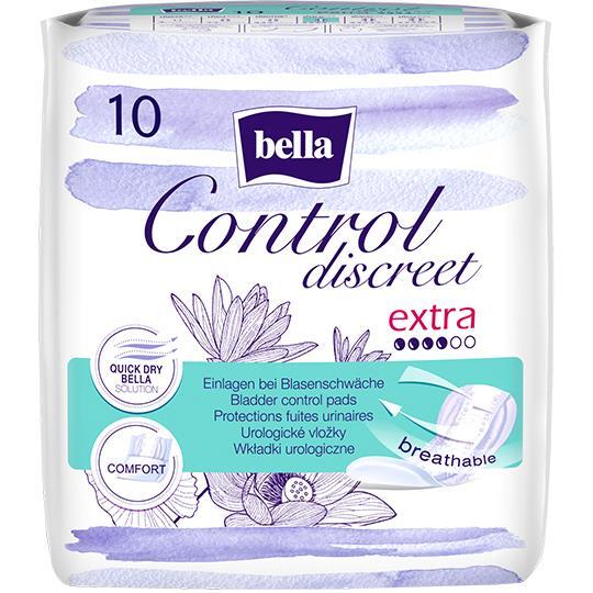Прокладки урологические Bella Control Discreet Extra, 10 штук