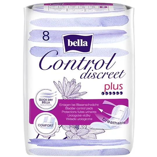 Прокладки урологічні Bella Control Discreet Plus, 8 штук