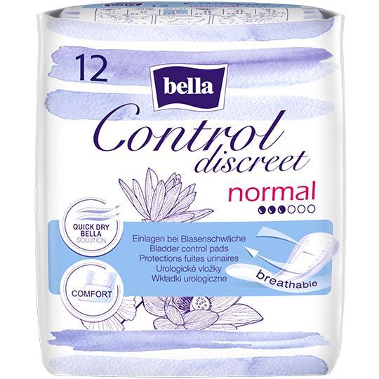 Прокладки урологические Bella Control Discreet Normal, 12 штук