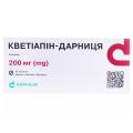Кветіапін-Дарниця таблетки, в/плів. обол. по 200 мг №30 (10х3)