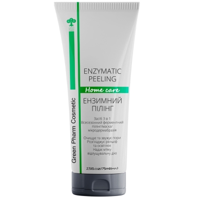 Ензимний пілінг Green Pharm Cosmetic для обличчя, 75 мл