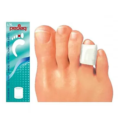 Чохол на палець Pedag Toe Strip 272 захисний гелевий, розмір L/XL, 2 штуки