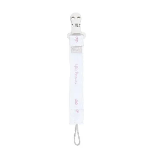 Ланцюжок для пустушки Canpol Babies Royal Baby, рожевий, 51/025_pin