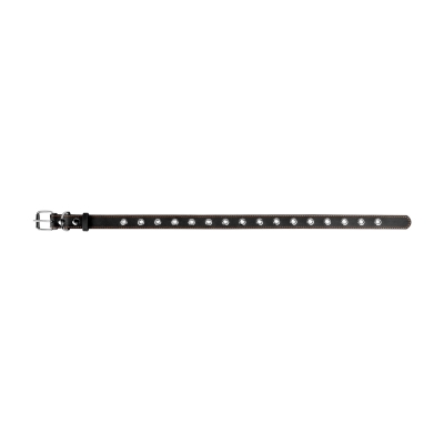 Ошейник Collar 02441 безразмерный, ширина 25 мм, длина 60 см, чёрный