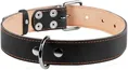 Нашийник Collar 02791 подвійний, чорний, 35 мм * 48-63 см