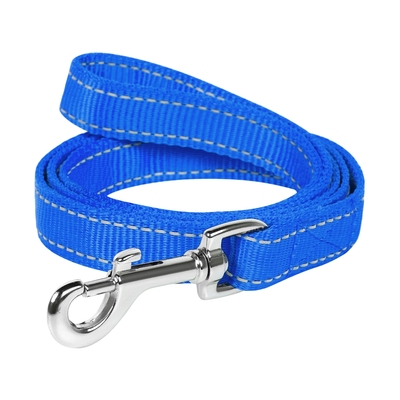 Поводок Collar DOG Extreme 42982 двойной нейлон, синий, 20 мм*1,1 м