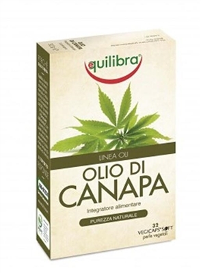 Эквилибра Olio di Canapa Масло конопли капсулы №32