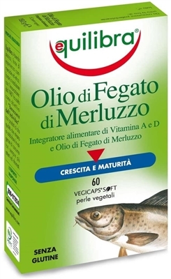 Эквилибра Olio di Fegato di Merluzzo капсулы №60