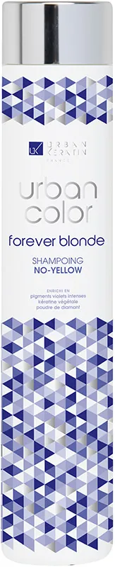 Шампунь Urban Keratin Urban Color Forever Blonde для волосся антижовтий, 250 мл