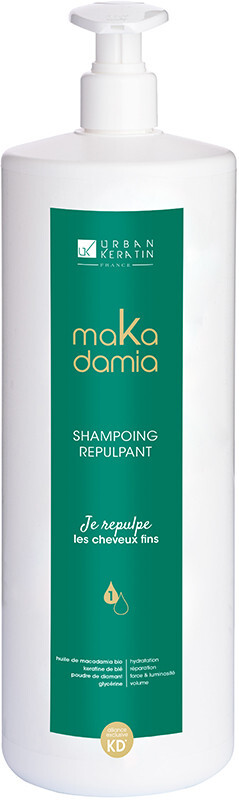 Шампунь Urban Keratin Makadamia для тонкого волосся, 1000 мл
