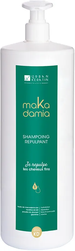 Шампунь Urban Keratin Makadamia для тонкого волосся, 1000 мл