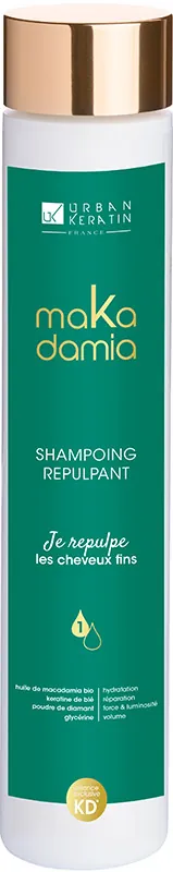 Шампунь Urban Keratin Makadamia для тонкого волосся, 250 мл