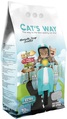 Наполнитель для кошачьего туалета Cat's Way бентонитовый, бирюзовые гранулы, марсельское мыло, 10 л