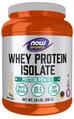 Ізолят сироваткового протеїну NOW Sports Whey Protein Isolate ваніль, 816 г