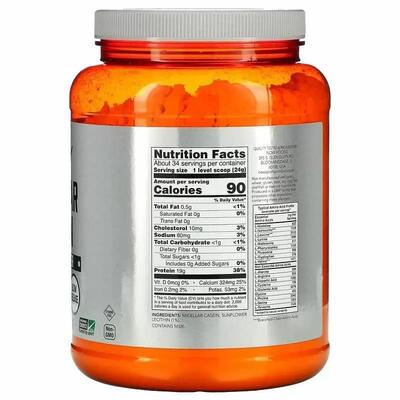 Казеин мицеллярный NOW Micellar Casein без вкуса, 816 г