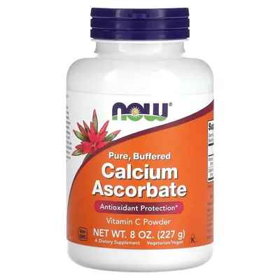 Кальцію Аскорбат NOW Calcium Ascorbate порошок, 227 г