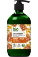 Крем-мило Bio Naturell Мед та Молоко, з дозатором, 473 мл