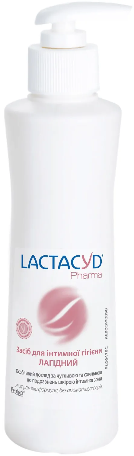 Засіб для інтимної гігієни Lactacyd Pharma Лагідний, з дозатором, 250 мл