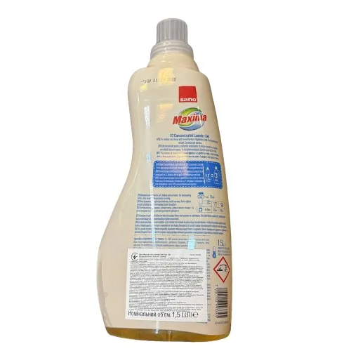 Гель для прання Sano Maxima Baby Oat концентрований, 1,5 л