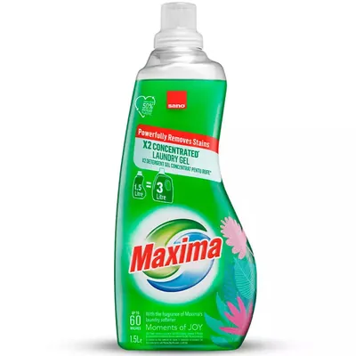 Гель для прання Sano Maxima Joy концентрований, 1,5 л