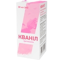 Кванил раствор д/ор. прим. 100 мг/1 мл по 30 мл во флак.