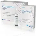 Ксаврон розчин д/ін. 1.5 мг/мл по 20 мл №2 в амп.