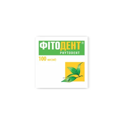Фітодент настойка по 100 мл у флак. (бан.)