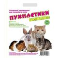 Наполнитель для кошачьего туалета Пушистики древесный, 3 кг