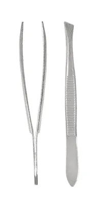 Пінцет Titania 1060/В скошений
